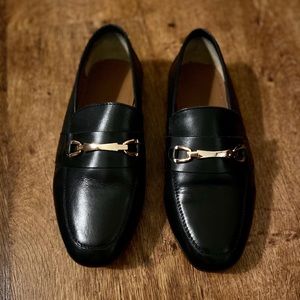 ASOS design wide fit movement leather loafers US 7